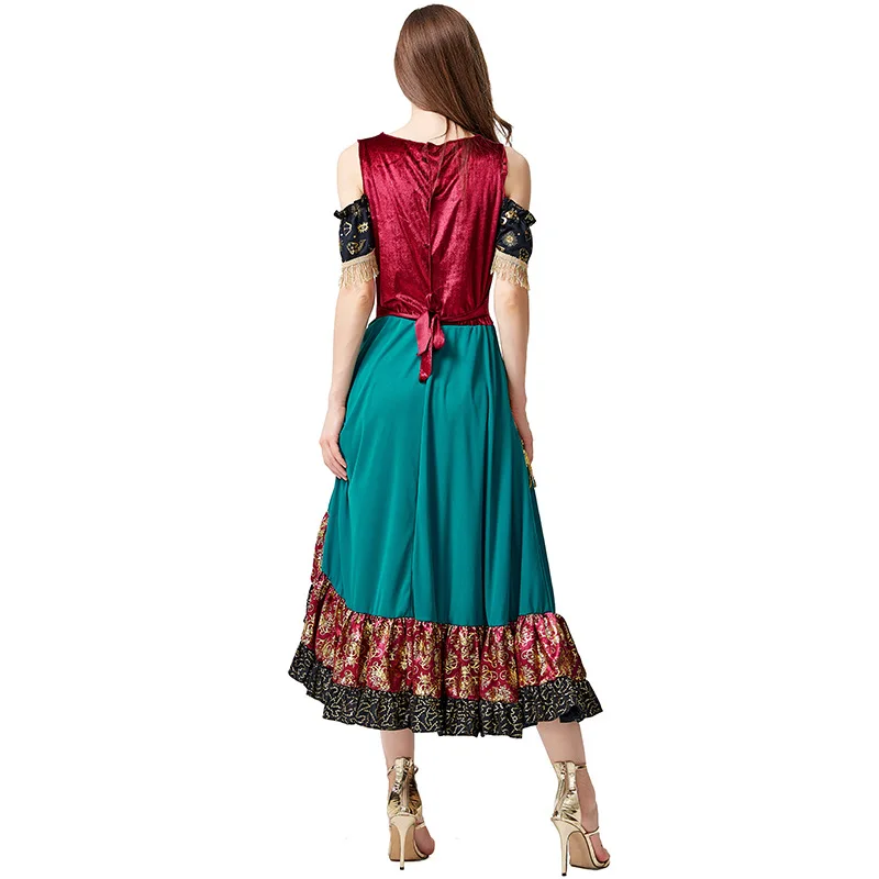 Women Starlight Gypsy Dress Halloween Flamenco Dancer Costume
Women Starlight Gypsy Dress Halloween Flamenco Dancer Costume