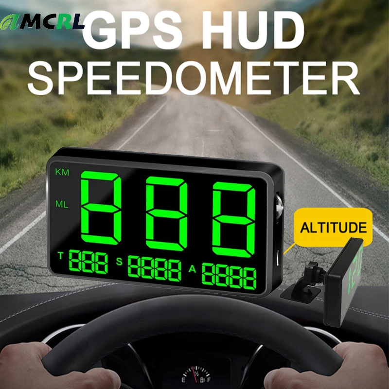 GPS Speedometer 4.5" C80 Speed Odometer Mileage HUD Display Digital Speed Alarm MPH KMH Altitude Display Projector Universal
GPS Speedometer 4.5" C80 Speed Odometer Mileage HUD Display Digital Speed Alarm MPH KMH Altitude Display Projector Universal