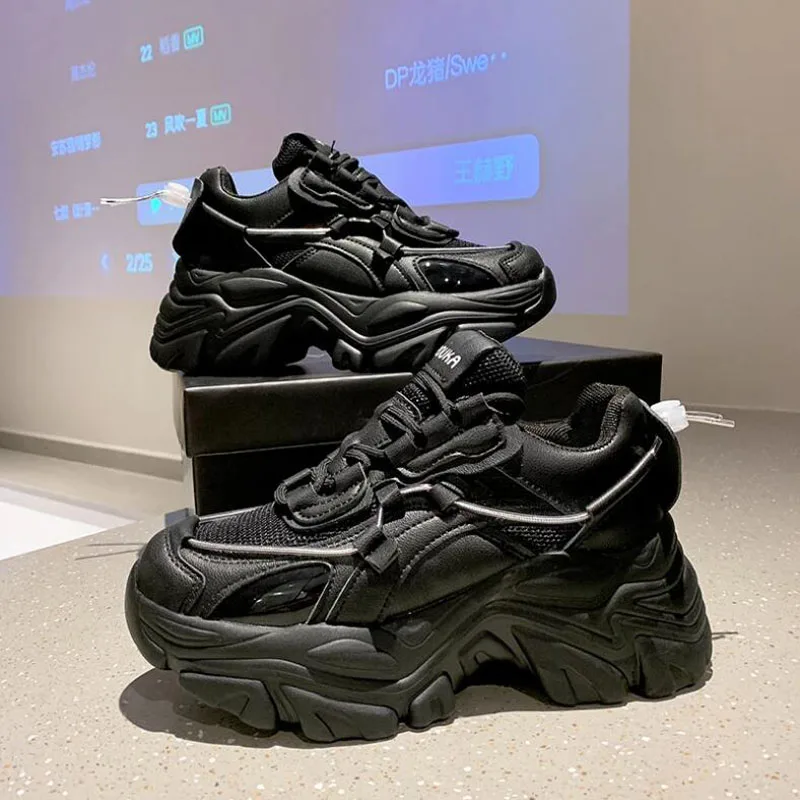 2022 Platform Sneakers Women Fashion Thick Sole Zapatillas Mujer Sports Ladies Trainers Vulcanized Shoes Women Chunky Sneakers
2022 Platform Sneakers Women Fashion Thick Sole Zapatillas Mujer Sports Ladies Trainers Vulcanized Shoes Women Chunky Sneakers