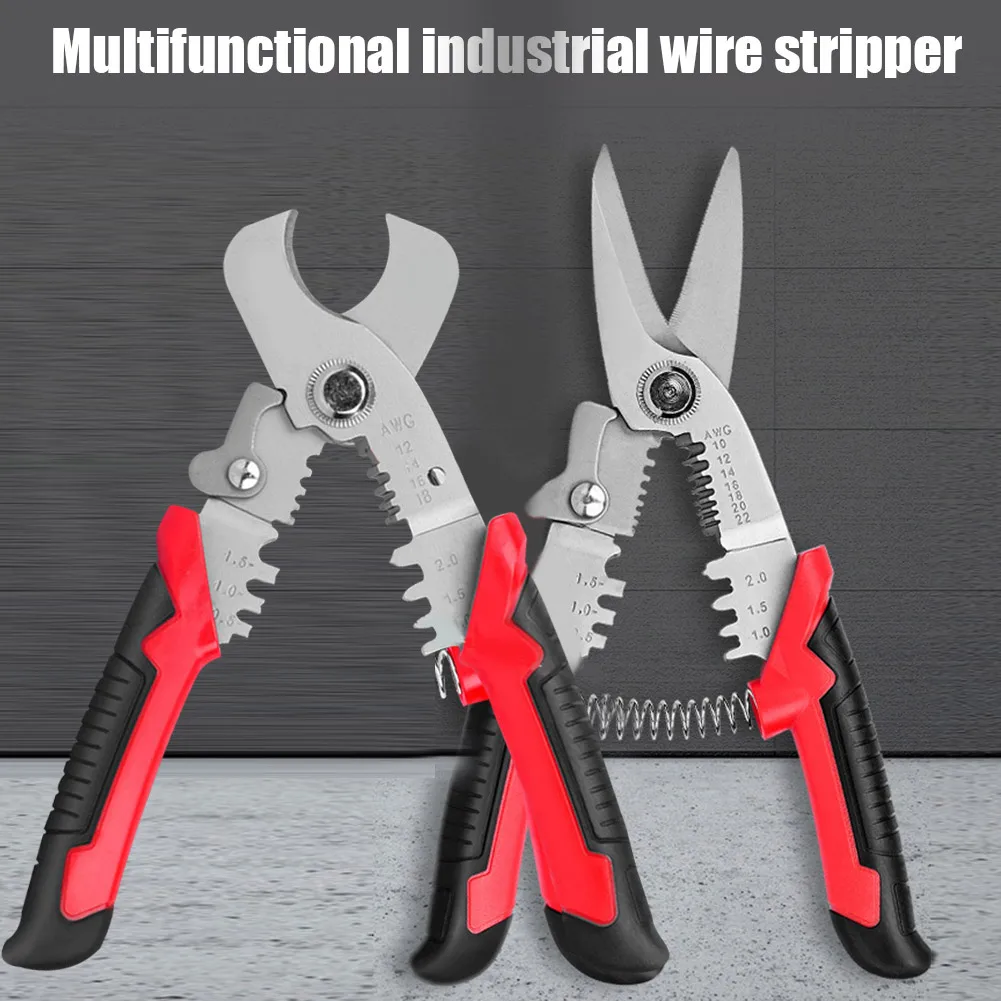 Hot 6/7 Inch Pliers DIY Electrician Tools Multifunctional Wire Stripper Crimping Pliers X66
Hot 6/7 Inch Pliers DIY Electrician Tools Multifunctional Wire Stripper Crimping Pliers X66