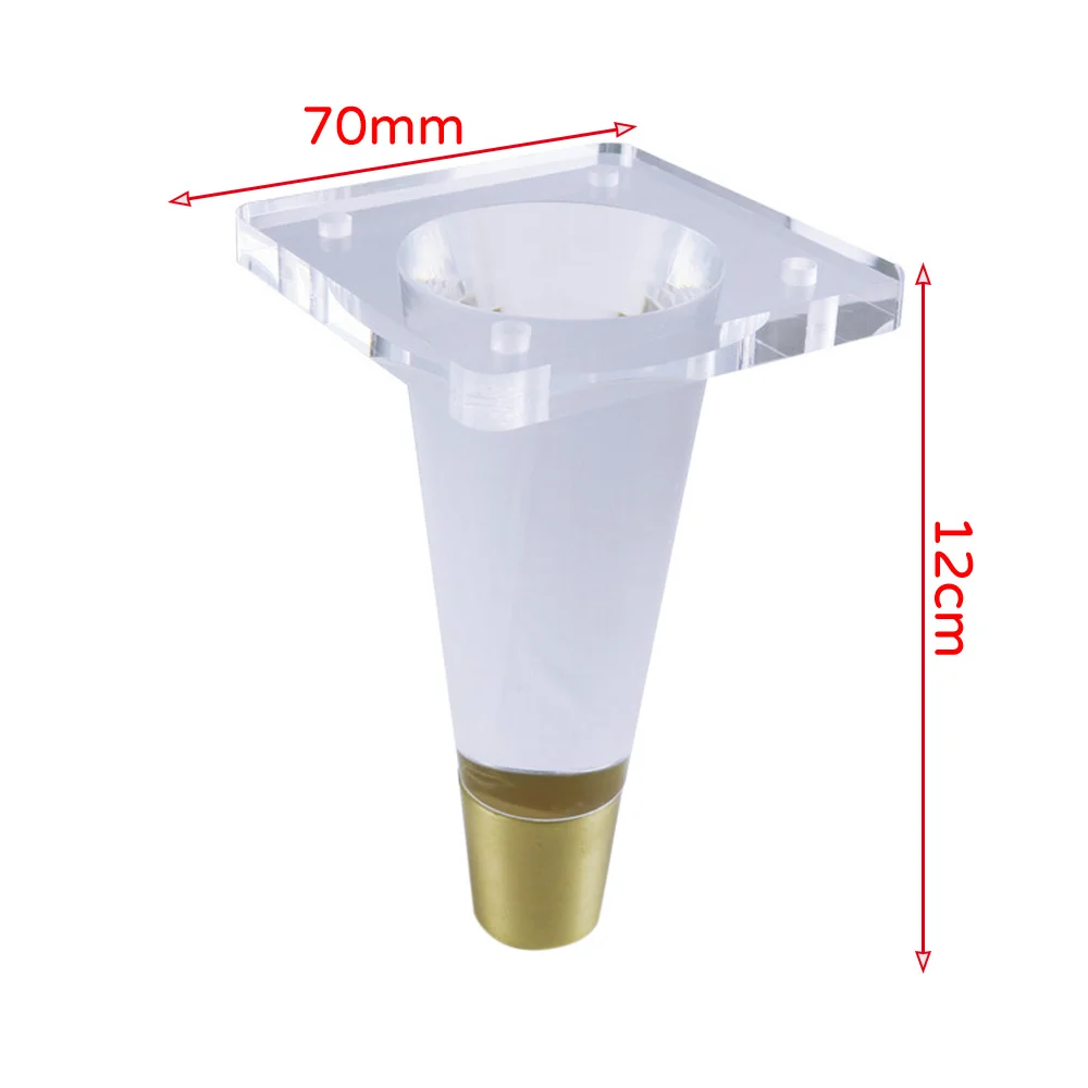 1pc Stylish And Beautiful Acrylic Furniture Legs Clear Sofa Legs Tapered Replacement Sofa Feet Home Decoration Durable
1pc Stylish And Beautiful Acrylic Furniture Legs Clear Sofa Legs Tapered Replacement Sofa Feet Home Decoration Durable