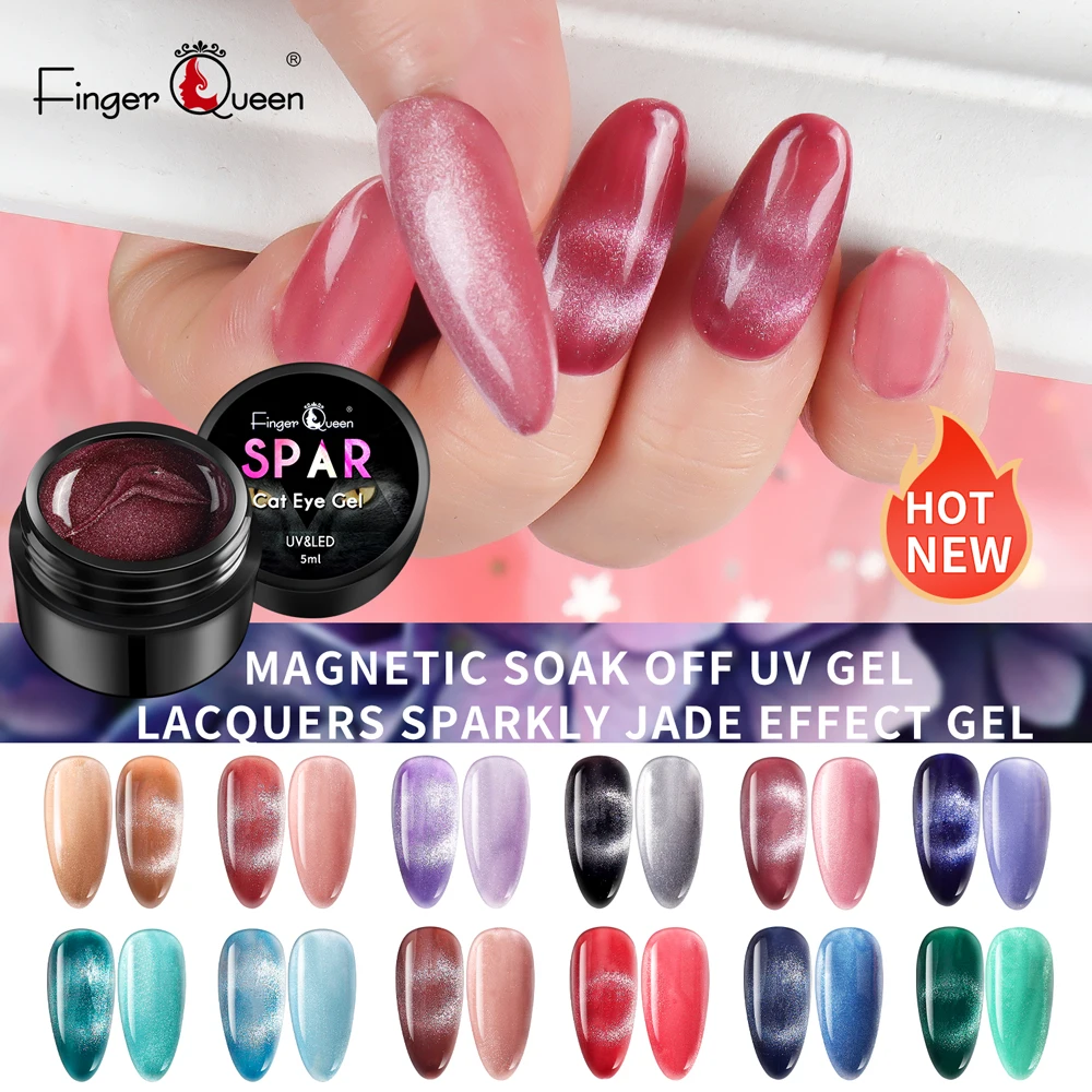 Fingerqueen 1pcs See-through Cat Eye Gel UV Gel Nail Magnet Nail Gel Polish Spar Cat Eye Polish Chameleon Magnetic Gel Varnishes
Fingerqueen 1pcs See-through Cat Eye Gel UV Gel Nail Magnet Nail Gel Polish Spar Cat Eye Polish Chameleon Magnetic Gel Varnishes