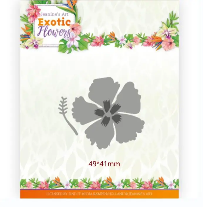 Metal cutting dies Hibiscus mold card Scrapbook paper craft knife mould blade punch stencils
Metal cutting dies Hibiscus mold card Scrapbook paper craft knife mould blade punch stencils