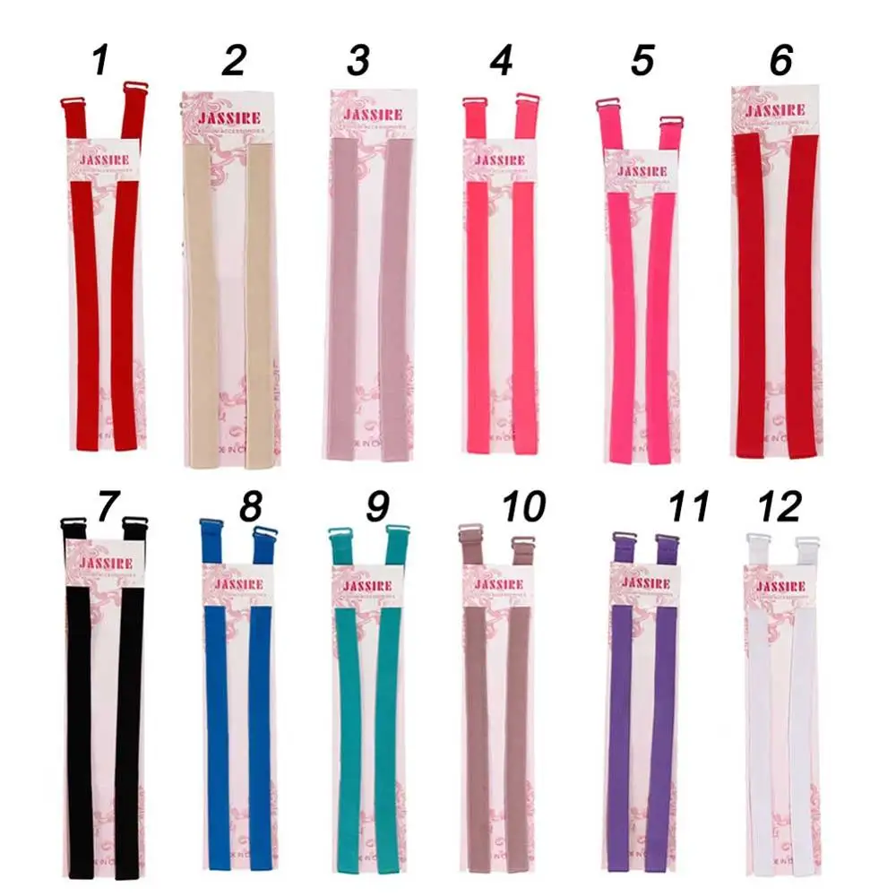 1 Pair 1.5CM Candy Color Double-Shoulder Adjustable Shoulder Strap Pectoral Girdle Elastic Bra Straps NOV99
1 Pair 1.5CM Candy Color Double-Shoulder Adjustable Shoulder Strap Pectoral Girdle Elastic Bra Straps NOV99