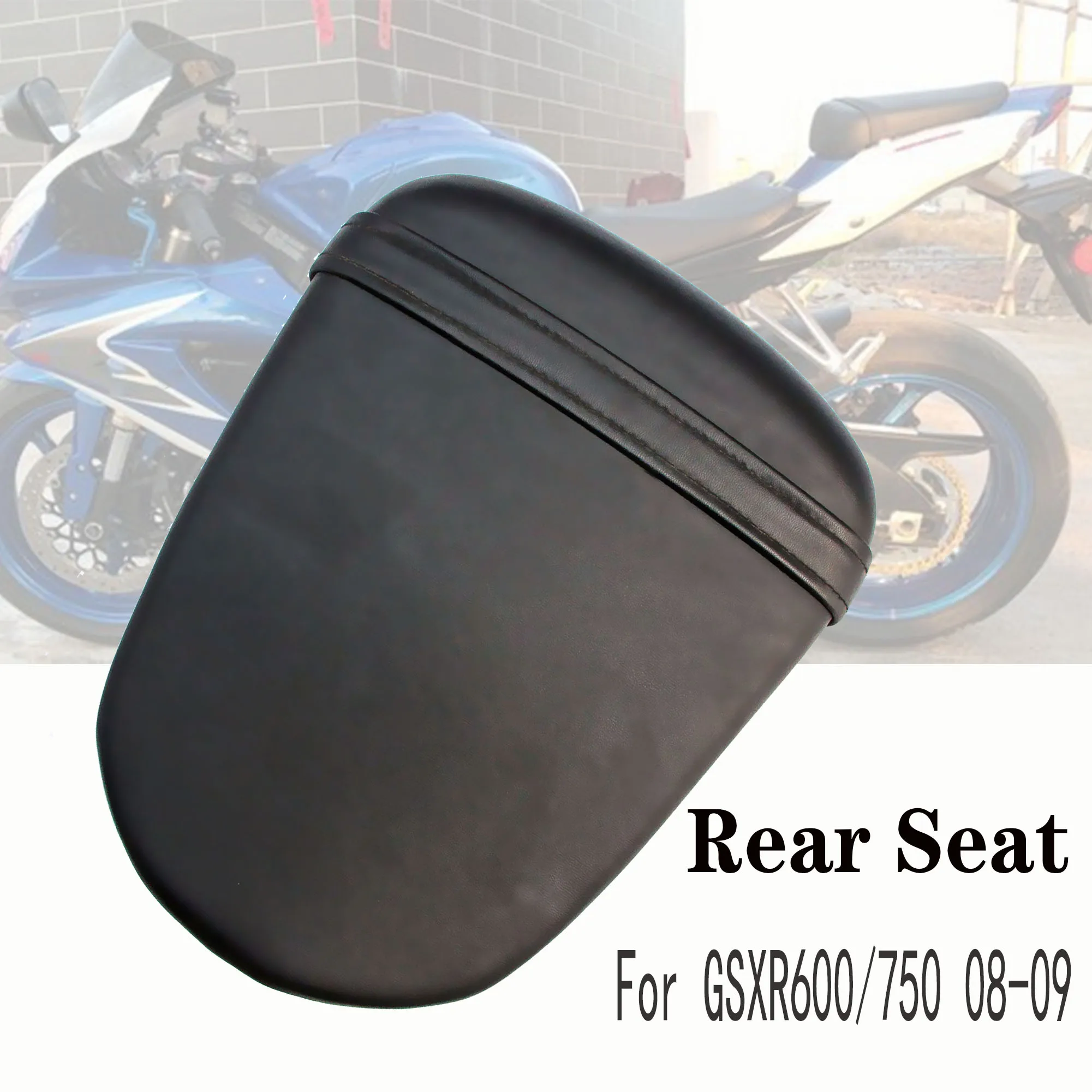 

Fit for SUZUKI GSXR600 GSXR750 2008 - 2009 Rear Seat Passenger Cushion Pillion Pad K8 K9 GSX-R 750 GSXR 600 GSXR 750 GSX-R 600