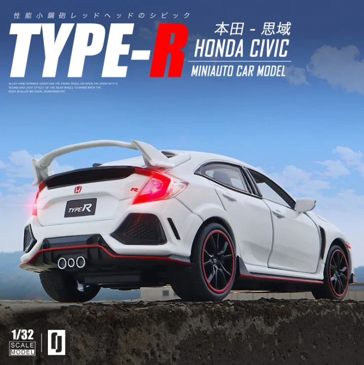 Модель автомобиля Honda Civic, модель игрушечного автомобиля 1:32, имитация звука светильник, возврат, гоночный автомобиль, детская игрушечная мод...
Модель автомобиля Honda Civic, модель игрушечного автомобиля 1:32, имитация звука светильник, возврат, гоночный автомобиль, детская игрушечная мод...