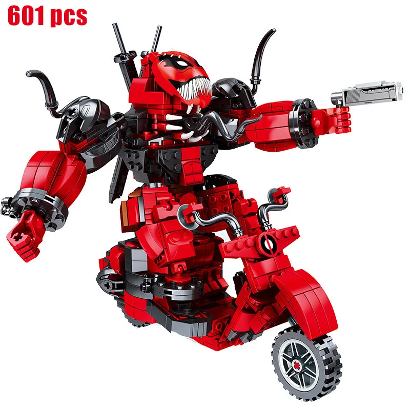 2021 New Superhero Venom Mecha Building Block Toy Building Block Model Building Block Educational Toy Children's Birthday Gift 
2021 New Superhero Venom Mecha Building Block Toy Building Block Model Building Block Educational Toy Children's Birthday Gift