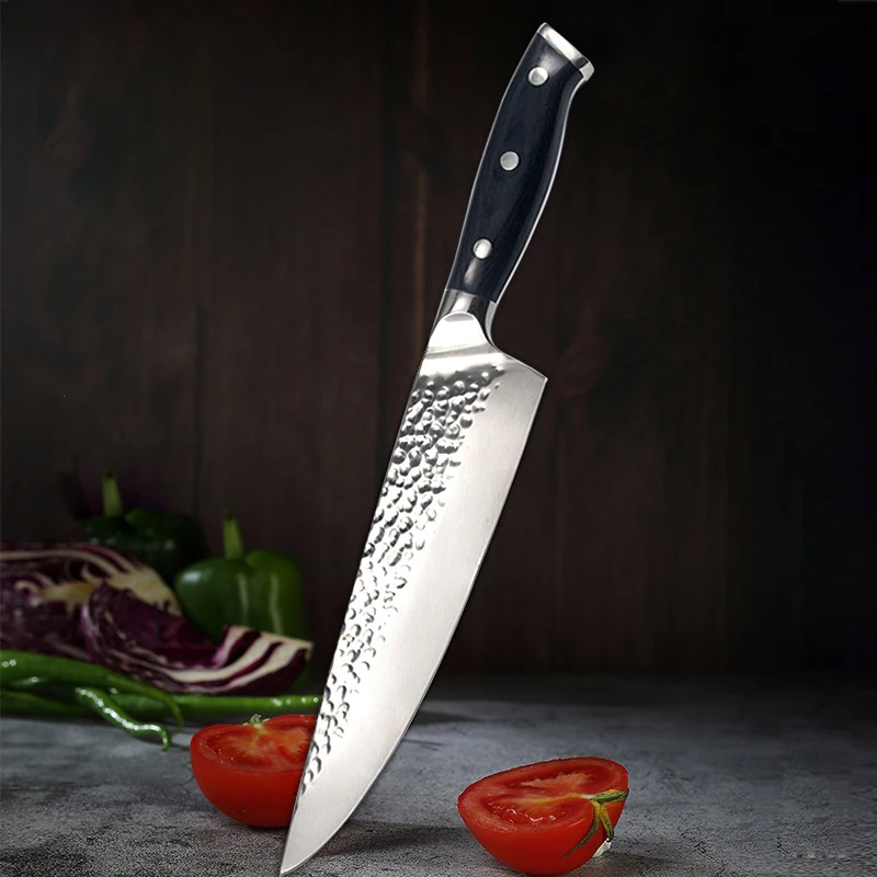 Кованый нож шеф-повара XUANFENG, 8 дюймов, мясной нож 7cr1 7, стальной нож шеф-повара, нож для суши, кухонный нож для нарезки говядины
Кованый нож шеф-повара XUANFENG, 8 дюймов, мясной нож 7cr1 7, стальной нож шеф-повара, нож для суши, кухонный нож для нарезки говядины