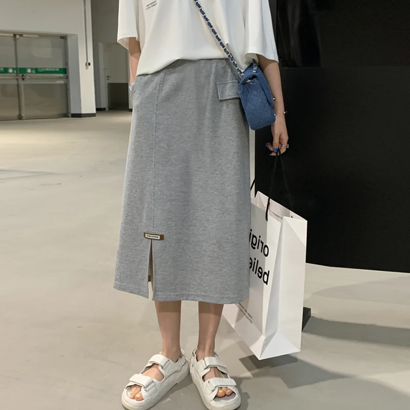 Spring Autumn Casual Cotton Maternity Skirts Elastic Waist Belly Straight Splits Skirt Clothes for Pregnant Women Pregnancy
Spring Autumn Casual Cotton Maternity Skirts Elastic Waist Belly Straight Splits Skirt Clothes for Pregnant Women Pregnancy