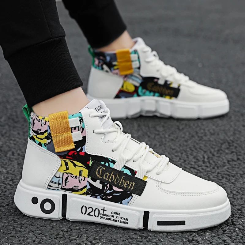 Autumn winter high-top Men Sneakers shoes women tennis Shoes Platform Comfortable Breathable White Outdoor Footwear Trendy Tenis
Autumn winter high-top Men Sneakers shoes women tennis Shoes Platform Comfortable Breathable White Outdoor Footwear Trendy Tenis