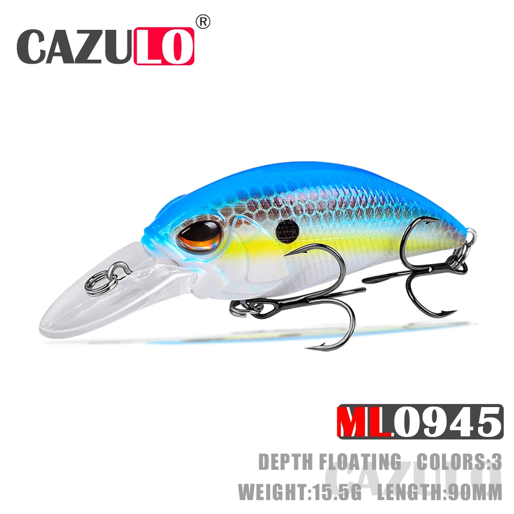 Fishing Accessories Lure Isca Artificial Floating Crankbait Weight 15.5g 9cm Kit Pesca Wobblers Trolling Pike Winter Fish Leurre
Fishing Accessories Lure Isca Artificial Floating Crankbait Weight 15.5g 9cm Kit Pesca Wobblers Trolling Pike Winter Fish Leurre