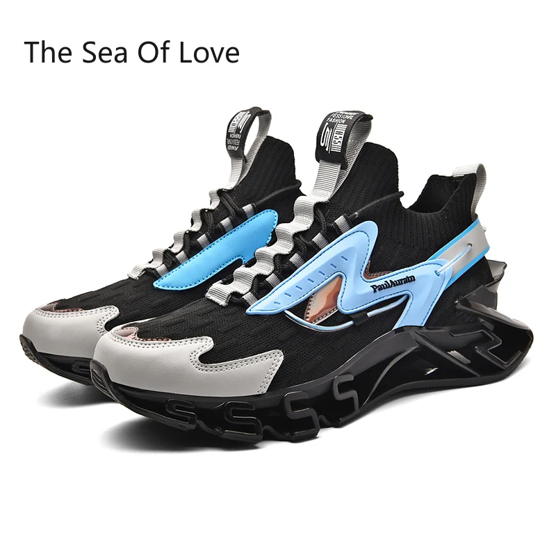 Новинка 2022, дизайнерские дышащие мужские кроссовки с блестящей подошвой, мужская спортивная обувь для бега размера плюс 45, спортивные кросс... 
Новинка 2022, дизайнерские дышащие мужские кроссовки с блестящей подошвой, мужская спортивная обувь для бега размера плюс 45, спортивные кросс...