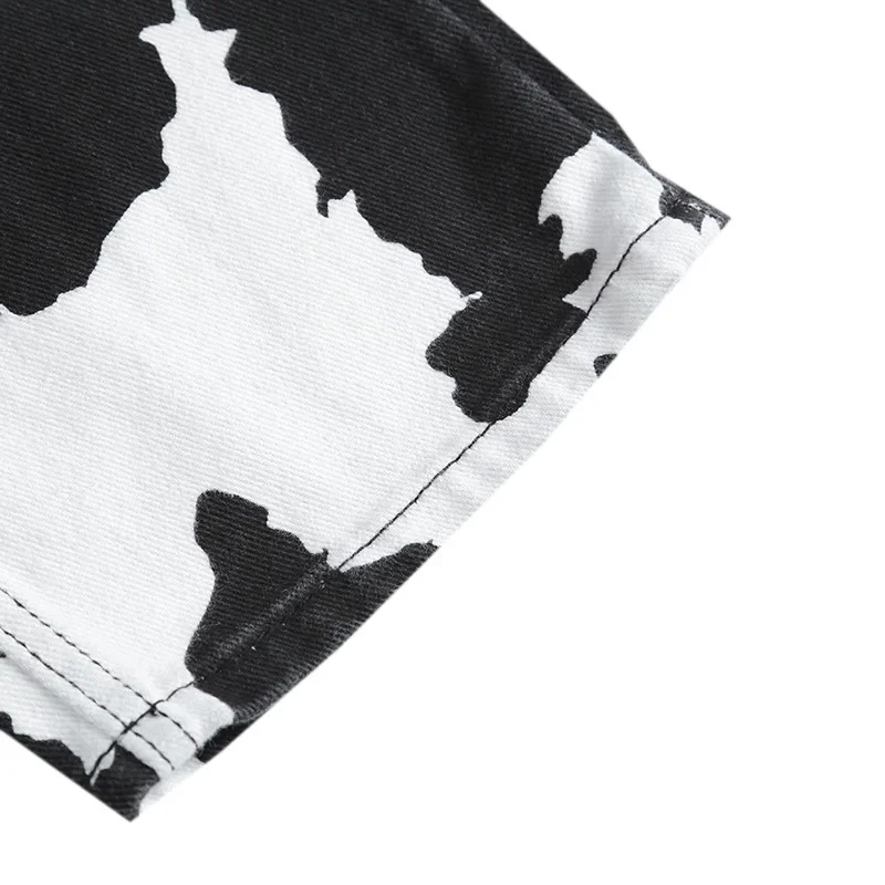 GOPLUS Woman High Waist Jeans Cow Print Straight Pants Streetwear Women Ankle-length Jeans Pantalon Femme Spijkerbroeken Dames
GOPLUS Woman High Waist Jeans Cow Print Straight Pants Streetwear Women Ankle-length Jeans Pantalon Femme Spijkerbroeken Dames