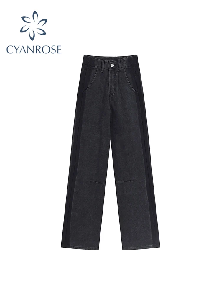 Women Patchwork Straight Jeans Streetwear Hip-hop Baggy Vintage Casual Oversized Denim Wide Leg Pants Tide Ladies Long Trousers
Women Patchwork Straight Jeans Streetwear Hip-hop Baggy Vintage Casual Oversized Denim Wide Leg Pants Tide Ladies Long Trousers
