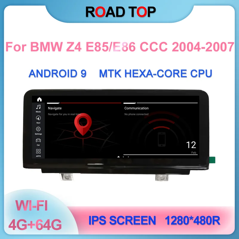 10 25 ”Android 9 стерео головное устройство для BMW Z4 E85/E86 CCC 2004 2007 с CarPlay авто GPS навигация