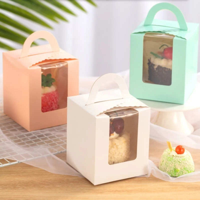Portable Cake Box Open Window Transparent Baking Dessert Pastry Packaging Birthday Decoration Supplies Candy Box 9.2x9.2x11cm
Portable Cake Box Open Window Transparent Baking Dessert Pastry Packaging Birthday Decoration Supplies Candy Box 9.2x9.2x11cm