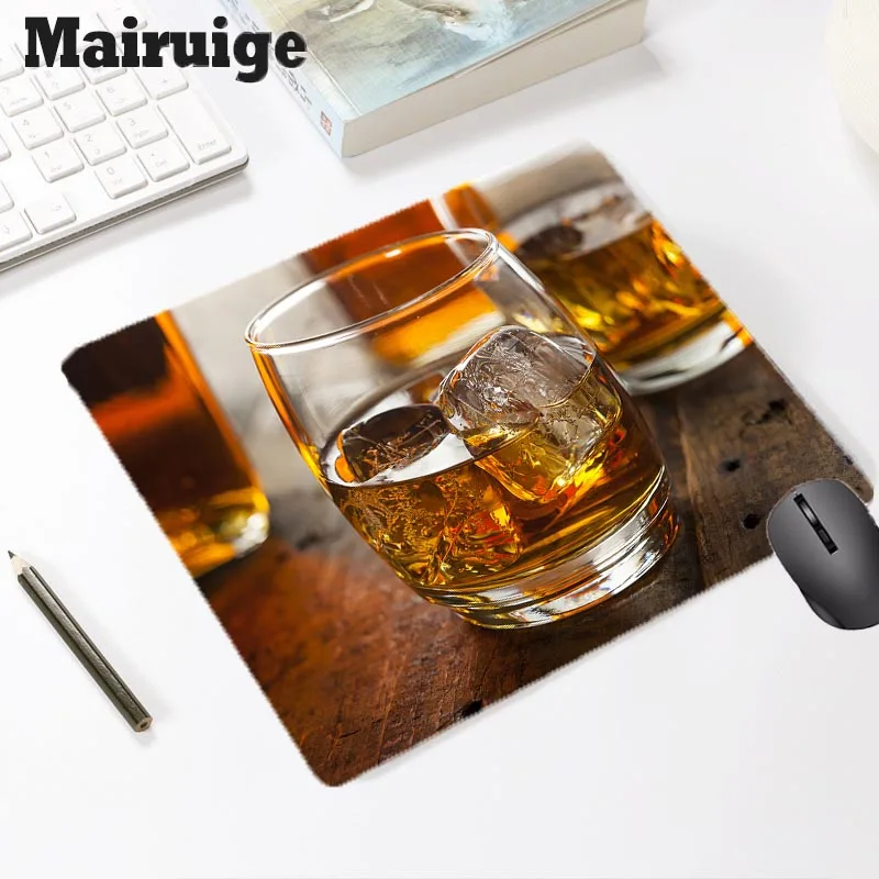 Mairuige Whiskey Glass Pattern Small Mouse Pad Office Gaming PC Laptop Gaming Accessories Wrist Rest Desk Mat Non-slip Mousepad
Mairuige Whiskey Glass Pattern Small Mouse Pad Office Gaming PC Laptop Gaming Accessories Wrist Rest Desk Mat Non-slip Mousepad