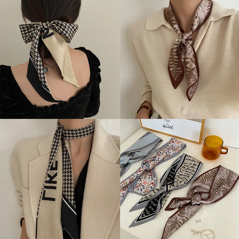 female joker in the spring and autumn length of South Korea's small package ribbon joker scarf hairdo ribbon hair band
female joker in the spring and autumn length of South Korea's small package ribbon joker scarf hairdo ribbon hair band