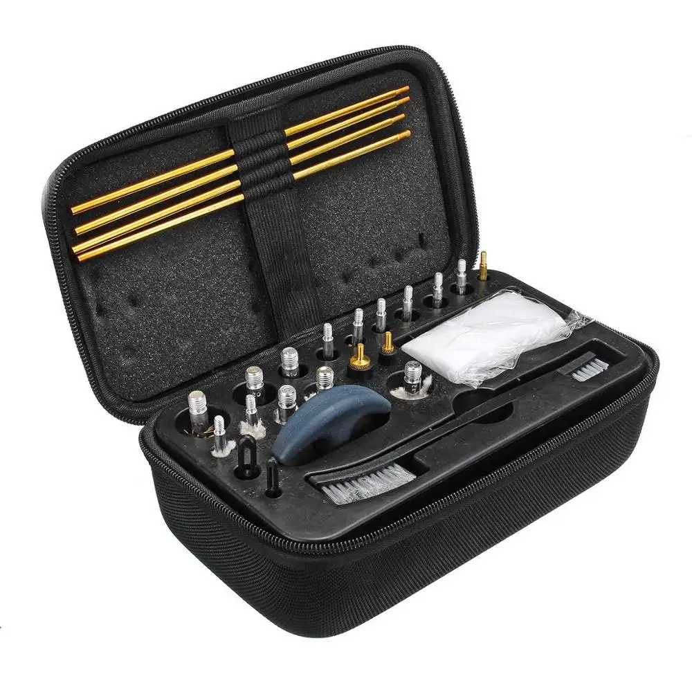TOtrait 26 Universal Gun Cleaning Kit For Rifle Pistol Handgun Shotgun Brush Tool Professional Hunting Gun Accessories
TOtrait 26 Universal Gun Cleaning Kit For Rifle Pistol Handgun Shotgun Brush Tool Professional Hunting Gun Accessories