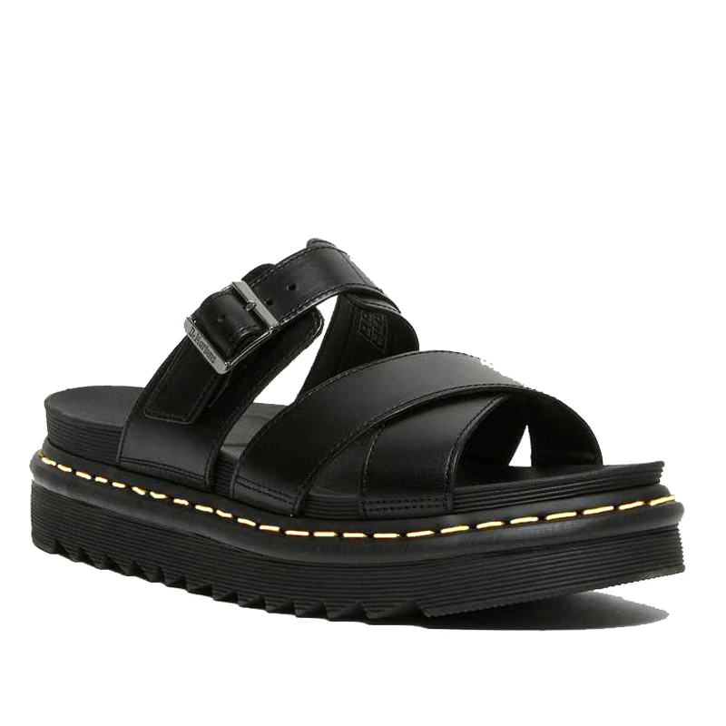2021 Martens Ryker Genuine Leather Strap Slide Women's Sandals Platform Slippers Fashion summer shoes for women
2021 Martens Ryker Genuine Leather Strap Slide Women's Sandals Platform Slippers Fashion summer shoes for women