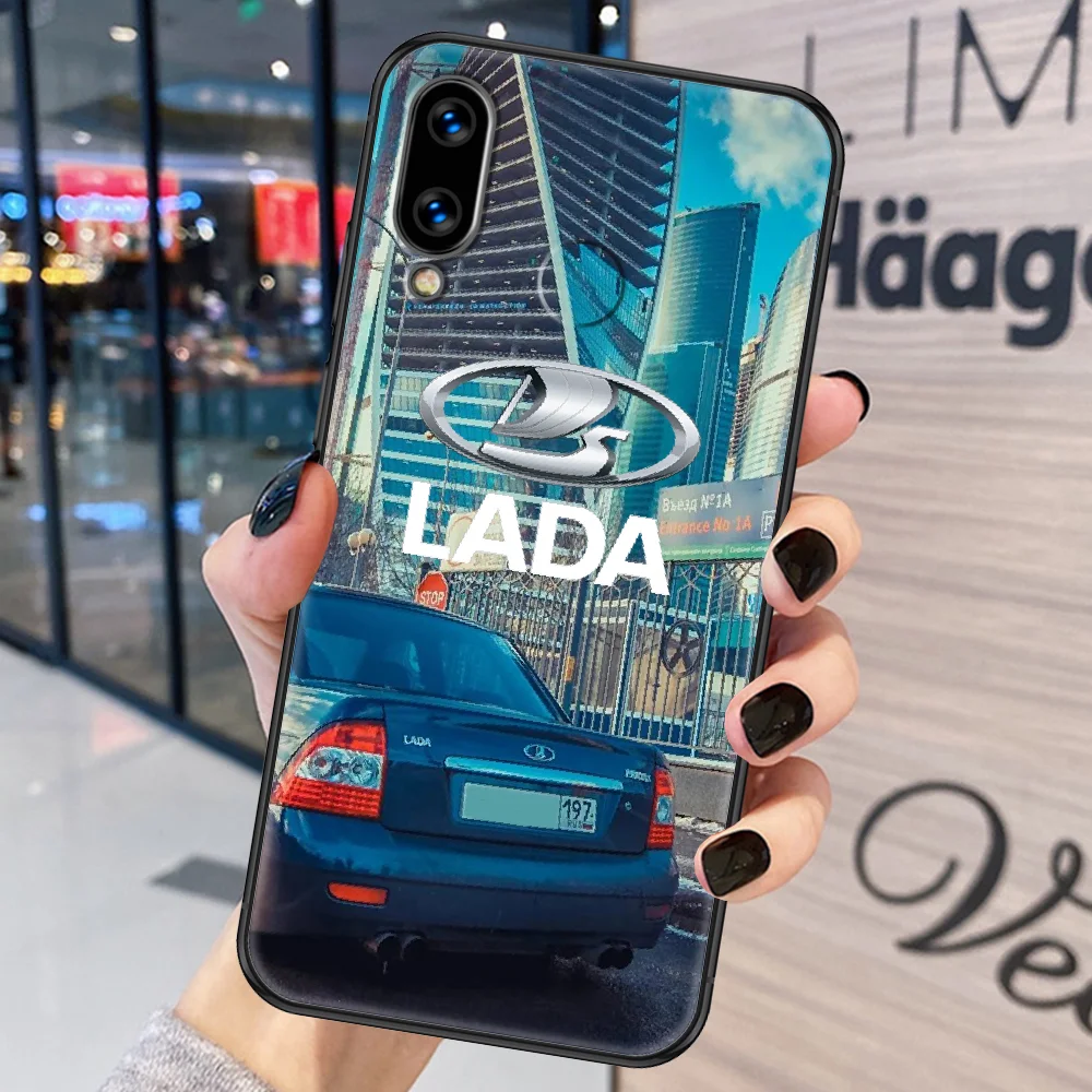 Чехол для телефона с русским логотипом автомобиля Lada Huawei Honor 6A 7A 7C 8A 8X 8 9 9X 10 10i 20 Lite