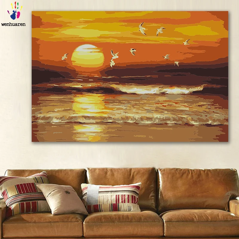 DIY colorings pictures by numbers with color Sunset view Evening view Leisure scenery picture drawing painting by numbers framed
DIY colorings pictures by numbers with color Sunset view Evening view Leisure scenery picture drawing painting by numbers framed