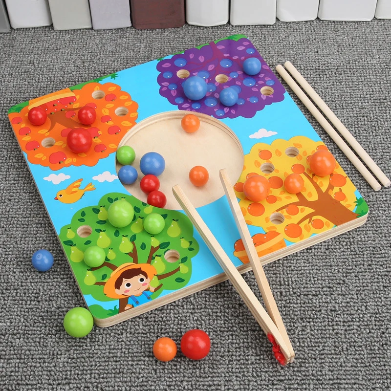 Kids Early Education Wooden Toys Clip Beads Color Matching Training Puzzle Math Game Baby Early Educational Toys For Children
Kids Early Education Wooden Toys Clip Beads Color Matching Training Puzzle Math Game Baby Early Educational Toys For Children