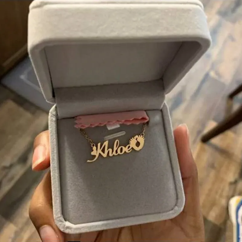 Stainless Steel Custom Name Necklace For Women Feet Personalized Customized Nameplate Necklaces
Stainless Steel Custom Name Necklace For Women Feet Personalized Customized Nameplate Necklaces