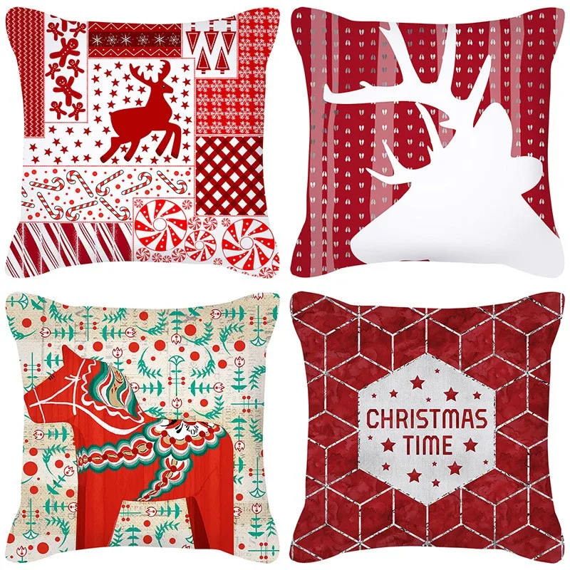 2022 Merry Christmas 3D Cushion Cover Throw Pillow Case Xmas Home Sofa Car Decor For Xmas Navidad Party Festival Decor Supplies
2022 Merry Christmas 3D Cushion Cover Throw Pillow Case Xmas Home Sofa Car Decor For Xmas Navidad Party Festival Decor Supplies
