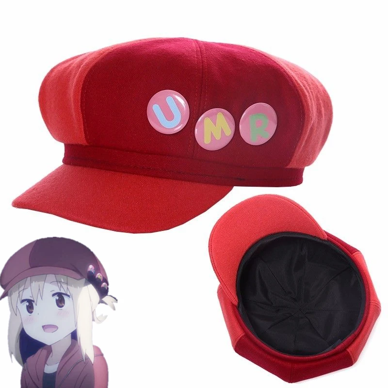 Anime Hat Doma Umaru Cosplay Accessories Himouto Umaru Chan Cap UMR Kawaii Cartoon Cute Red Berets
Anime Hat Doma Umaru Cosplay Accessories Himouto Umaru Chan Cap UMR Kawaii Cartoon Cute Red Berets