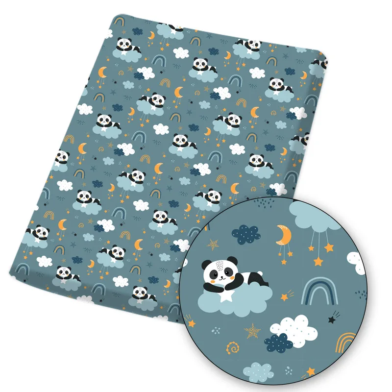 Polyester Cotton Fabric Sheet Cloth Fabrics Cartoon Panda Printed For DIY Bag Patchwork Sewing Needlework Materials 45*145cm/pc
Polyester Cotton Fabric Sheet Cloth Fabrics Cartoon Panda Printed For DIY Bag Patchwork Sewing Needlework Materials 45*145cm/pc