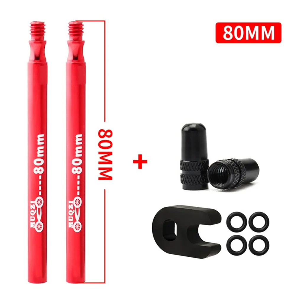 2pcs Bicycle Presta Valve Inner Bike Tubes Extender Aluminum Alloy Size 60/80mm F/V Presta Air Nozzle Extension Cycling Parts
2pcs Bicycle Presta Valve Inner Bike Tubes Extender Aluminum Alloy Size 60/80mm F/V Presta Air Nozzle Extension Cycling Parts