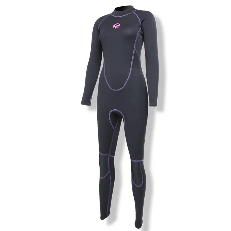 Slinx Women Full-body Diving Suit Female 3mm Neoprene Women Back Zipper Wetsuit Thickened Long Sleeve Keep Warm Sunproof 
Slinx Women Full-body Diving Suit Female 3mm Neoprene Women Back Zipper Wetsuit Thickened Long Sleeve Keep Warm Sunproof