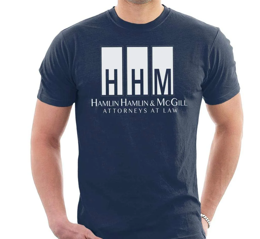 Hamlin And Mcgill Better Call Saul Summer Fashion Funny Printing Casual 100%Cotton Men's T Shirt
Hamlin And Mcgill Better Call Saul Summer Fashion Funny Printing Casual 100%Cotton Men's T Shirt