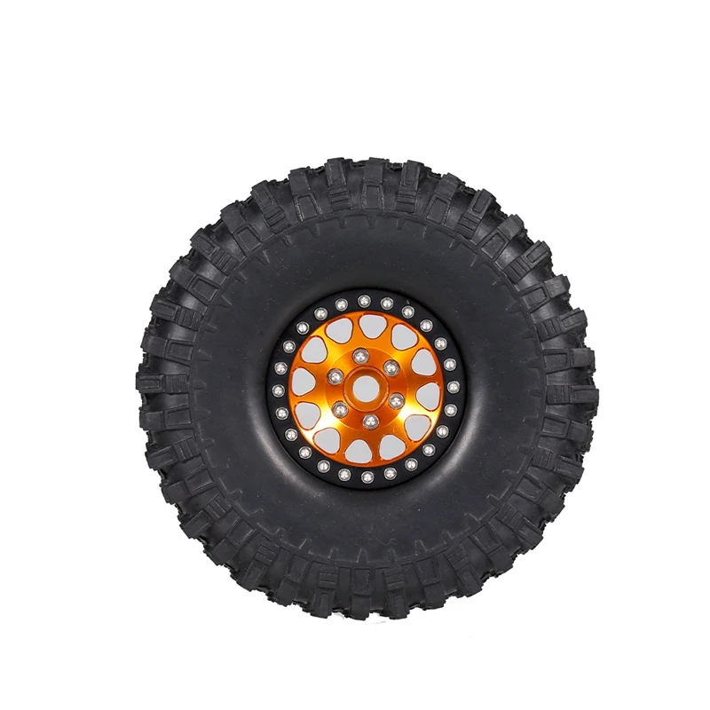 4PCS Metal 1.9 Beadlock Wheel Rim Tires Set for 1/10 RC Crawler Car Axial SCX10 90047 SCX10 III AXI03007
4PCS Metal 1.9 Beadlock Wheel Rim Tires Set for 1/10 RC Crawler Car Axial SCX10 90047 SCX10 III AXI03007