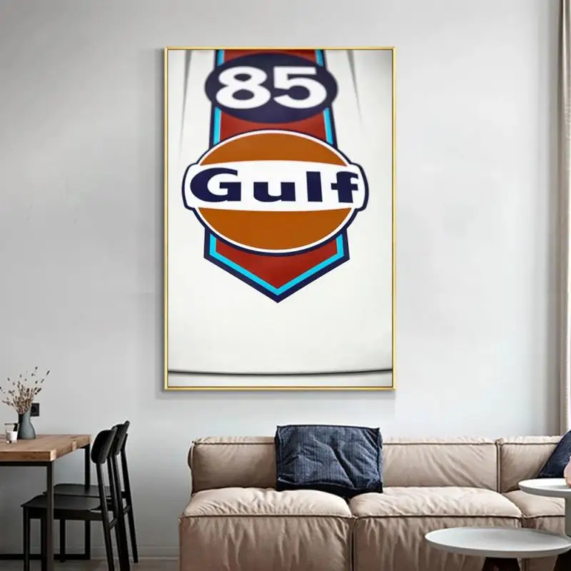 Motor Racing Car Canvas Painting Gulf Vintage Poster and Print Wall Art Picture For Living Room Mural Retro Home Decor Frameless
Motor Racing Car Canvas Painting Gulf Vintage Poster and Print Wall Art Picture For Living Room Mural Retro Home Decor Frameless