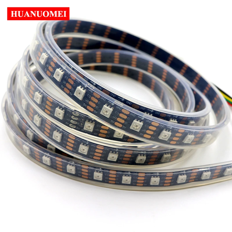 4 м 60 Светодиодный s/M HD107S RGB Пиксельная Светодиодная лента 5050 SMD гибкая Ambi