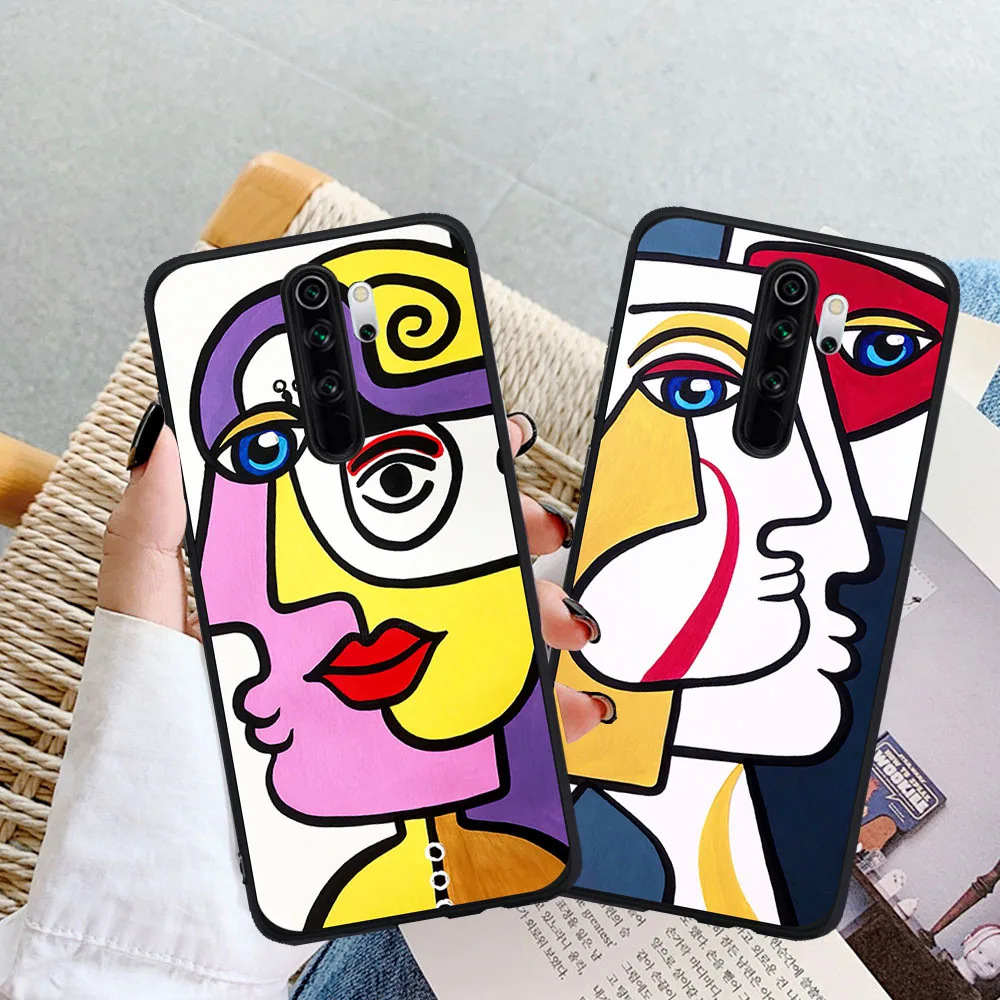 Hot Popular Picasso abstract Art Painting Black Phone Case For Xiaomi Mi 9TPro Redmi Note 5 6 7 8 8T 9 9S 10 K20 Pro Coque Funda
Hot Popular Picasso abstract Art Painting Black Phone Case For Xiaomi Mi 9TPro Redmi Note 5 6 7 8 8T 9 9S 10 K20 Pro Coque Funda