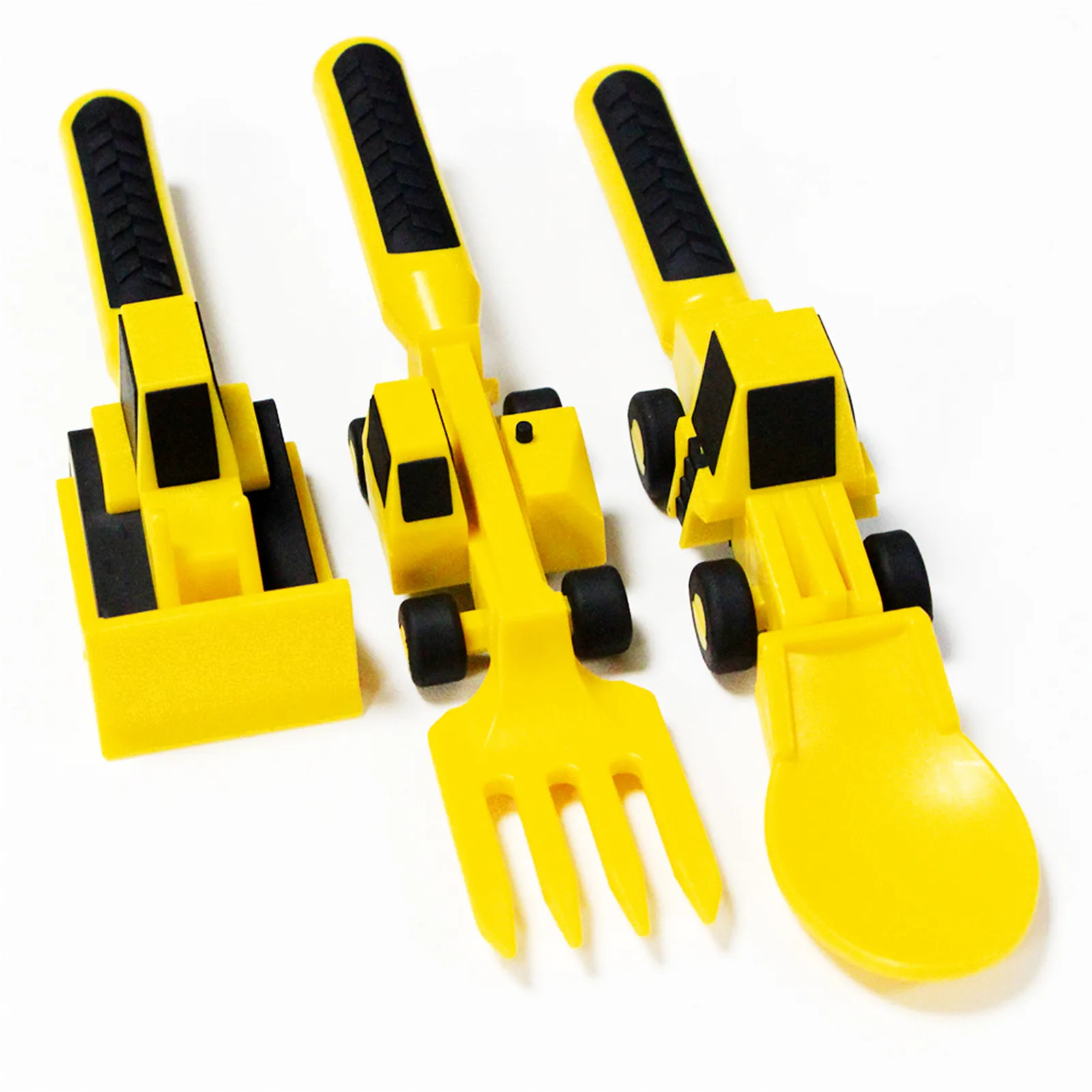 3PCS/Set Innovative Children's Car Tableware Bulldozer Excavator Shovel Cutlery Kids Tableware Using Materials Tested For Safety
3PCS/Set Innovative Children's Car Tableware Bulldozer Excavator Shovel Cutlery Kids Tableware Using Materials Tested For Safety