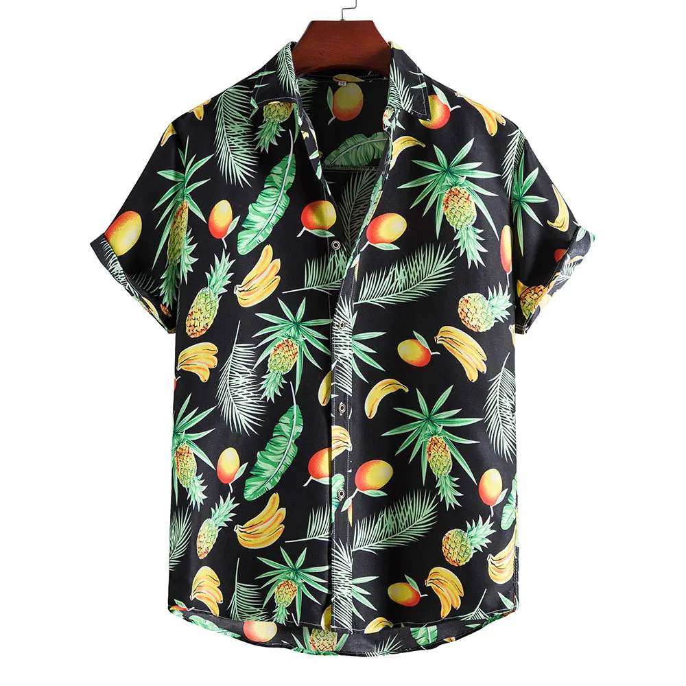Funky Hawaiian Shirt Men Pineapple Fruits Print Aloha Beach Shirt Mens Party Holiday Camp Casual Short Sleeve Shirts Camisa XXL
Funky Hawaiian Shirt Men Pineapple Fruits Print Aloha Beach Shirt Mens Party Holiday Camp Casual Short Sleeve Shirts Camisa XXL