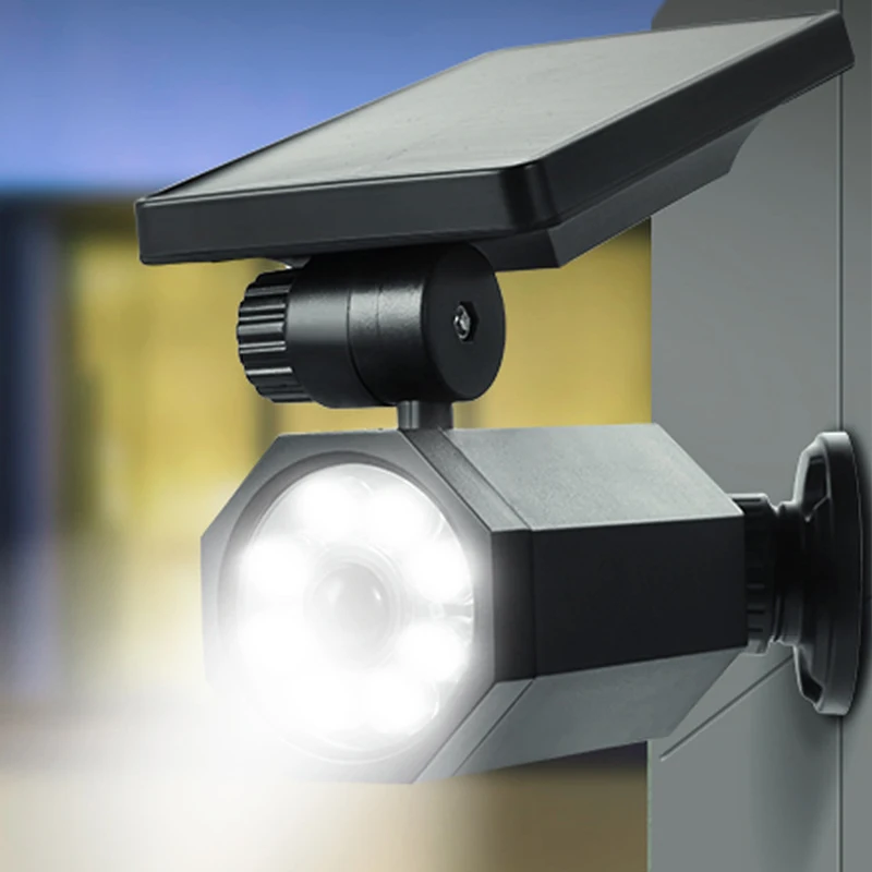 Solar Motion Sensor Outdoor Light Simulation Security Camera Wireless 8 LED Safety Lamp Wide-Angle Lighting For Country House
Solar Motion Sensor Outdoor Light Simulation Security Camera Wireless 8 LED Safety Lamp Wide-Angle Lighting For Country House