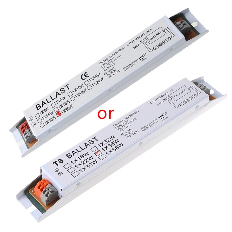 220-240V AC 36W Wide Voltage T8 Electronic Ballast Fluorescent Lamp Ballasts
220-240V AC 36W Wide Voltage T8 Electronic Ballast Fluorescent Lamp Ballasts