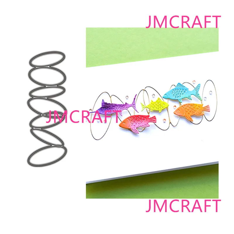 JMCRAFT 2021 New A string Of Oval Circles Toy Metal Cutting Die For Scrapbooking Practice Hands-on DIY Album Card Handmade Tool
JMCRAFT 2021 New A string Of Oval Circles Toy Metal Cutting Die For Scrapbooking Practice Hands-on DIY Album Card Handmade Tool