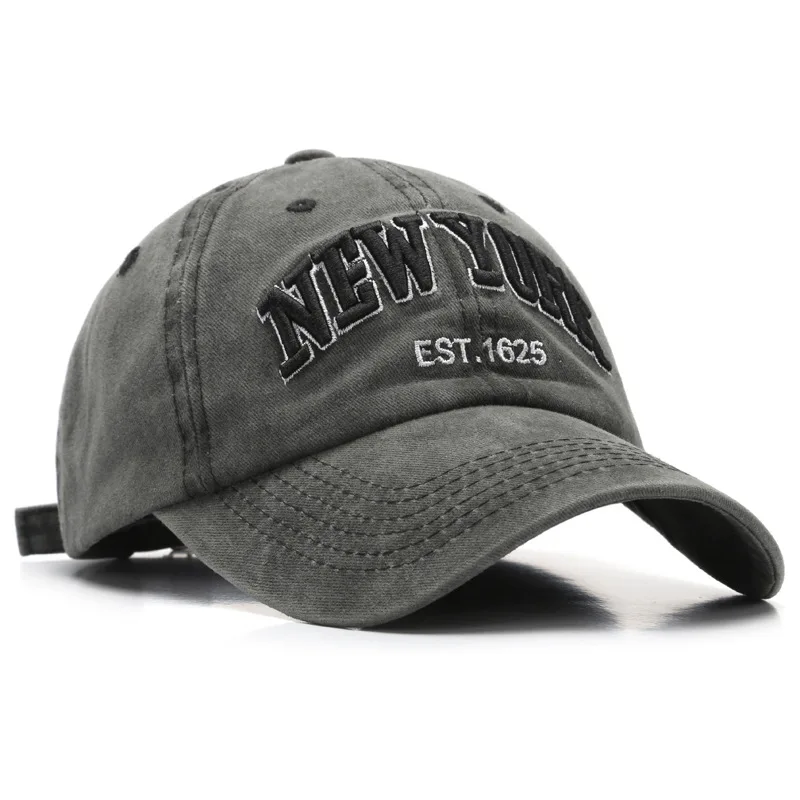 Letter Embroidery Washed Retro Cap Cappello Uomo Baseball Newyork Personality Men and Women Cowboy Baseball Cap Kapelusze 2020
Letter Embroidery Washed Retro Cap Cappello Uomo Baseball Newyork Personality Men and Women Cowboy Baseball Cap Kapelusze 2020