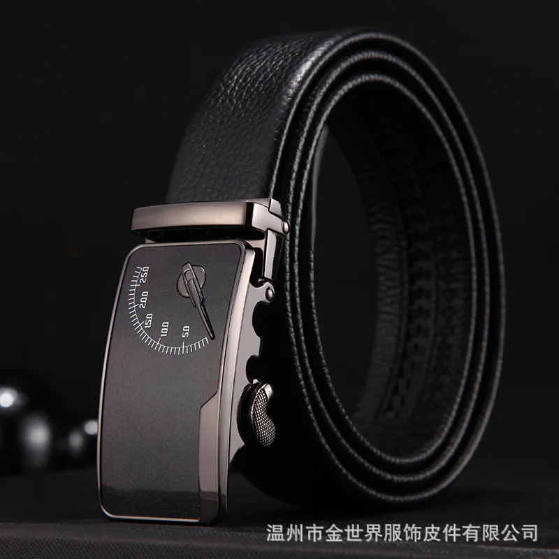 New Business Men's Head Layer Kraft Belt Double-Sided Automatic Buckle Belt Time Buckle Leather Automatic Buckle Belt Men
New Business Men's Head Layer Kraft Belt Double-Sided Automatic Buckle Belt Time Buckle Leather Automatic Buckle Belt Men