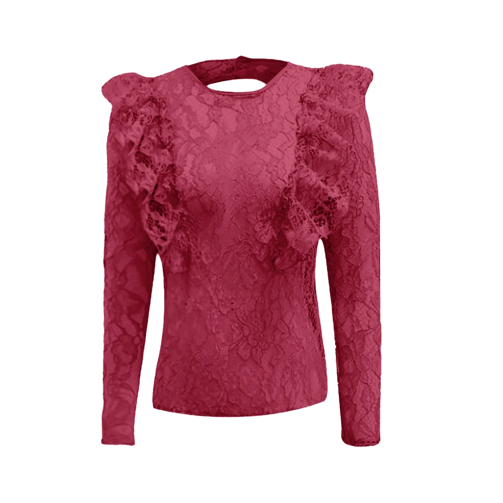 Lace Tops Blouse Woman Shirt 2021 Fashion Women O-Neck Slim-fit Lace Open-back Cut-out Office Long-Sleeved Tops
Lace Tops Blouse Woman Shirt 2021 Fashion Women O-Neck Slim-fit Lace Open-back Cut-out Office Long-Sleeved Tops
