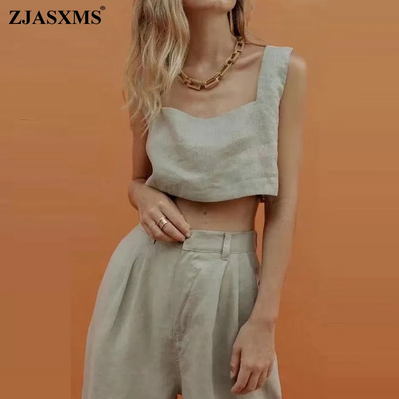 Брюки-карго женские хлопковые с квадратным вырезом, винтажный комплект из двух предметов, топ с открытыми плечами и длинные штаны, модная ле...
Брюки-карго женские хлопковые с квадратным вырезом, винтажный комплект из двух предметов, топ с открытыми плечами и длинные штаны, модная ле...