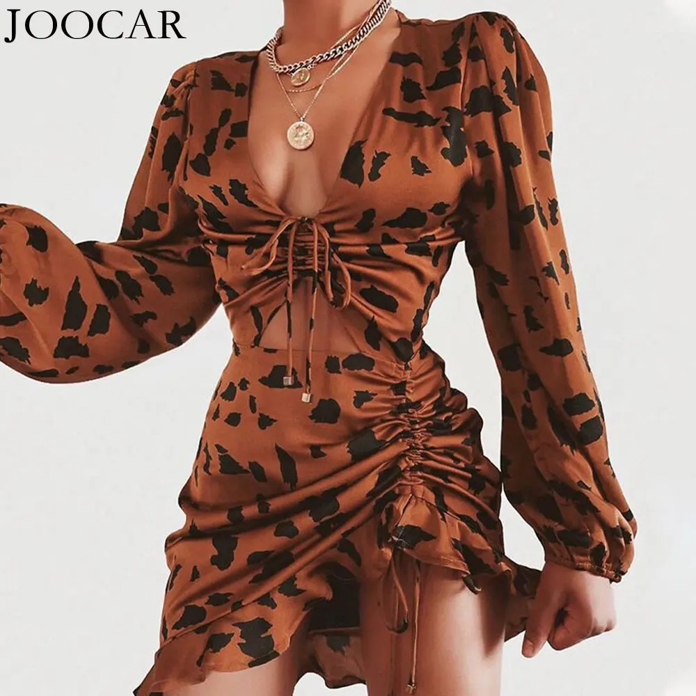 free shipping 2020 joocar sexy v neck long sleeve Bodycon print folds lace up dress JC1333
free shipping 2020 joocar sexy v neck long sleeve Bodycon print folds lace up dress JC1333