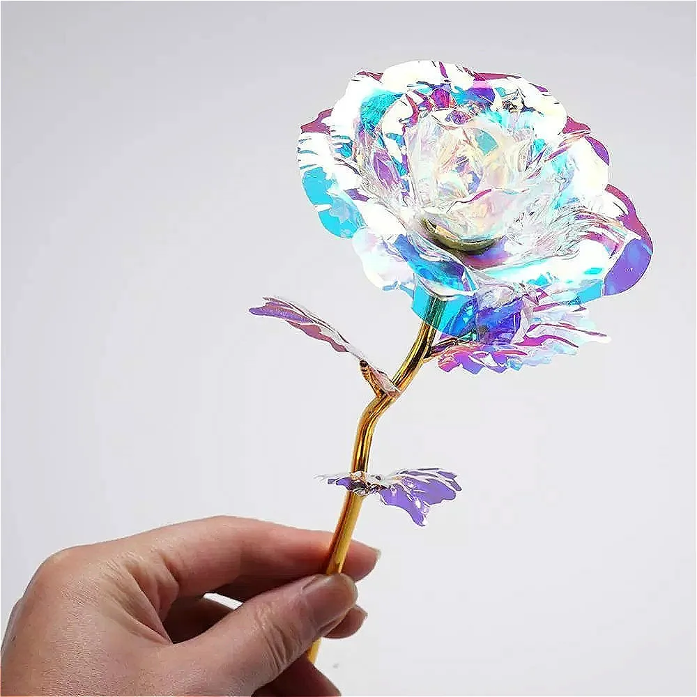 Valentine's Day Creative Gift 24k Aluminum Foil Rose Gold Rose Lasting Eternal Love Wedding Decoration home Decor Lighting Rose
Valentine's Day Creative Gift 24k Aluminum Foil Rose Gold Rose Lasting Eternal Love Wedding Decoration home Decor Lighting Rose