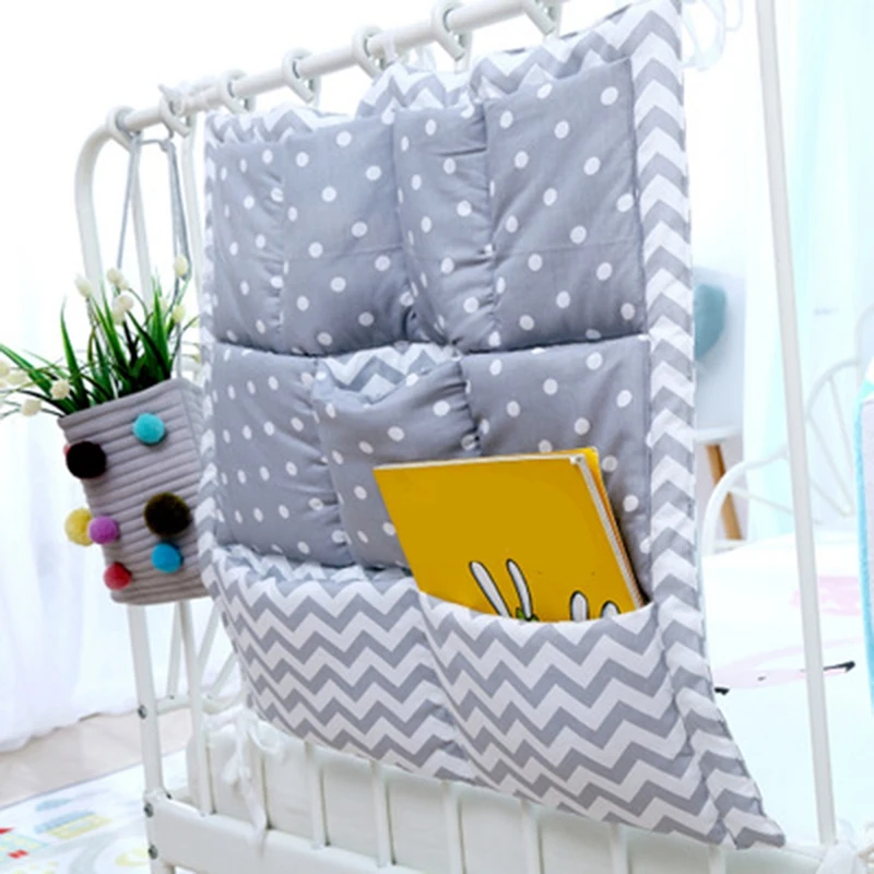 Multi-Layer Cotton Crib Storage Bag Cartoon Multifunctional Bedside Baby Diaper Storage Bag
Multi-Layer Cotton Crib Storage Bag Cartoon Multifunctional Bedside Baby Diaper Storage Bag